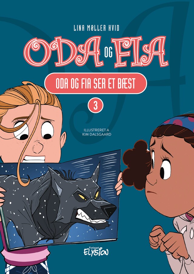 Buchcover für Oda og Fia ser et bæst