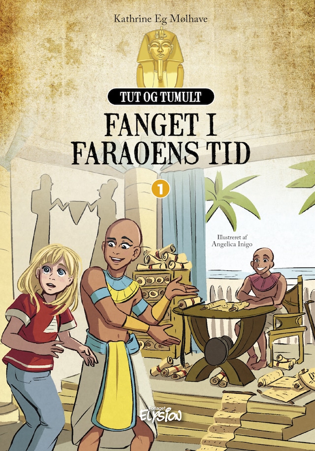 Portada de libro para Fanget i faraoens tid