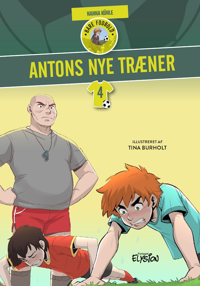 Book cover for Antons nye træner