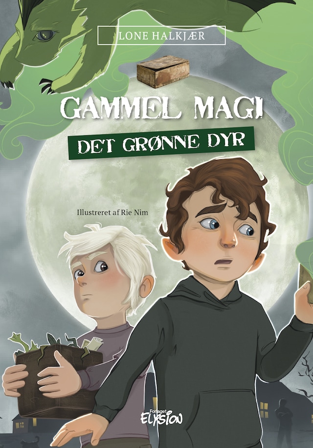 Bokomslag for Gammel magi - det grønne dyr