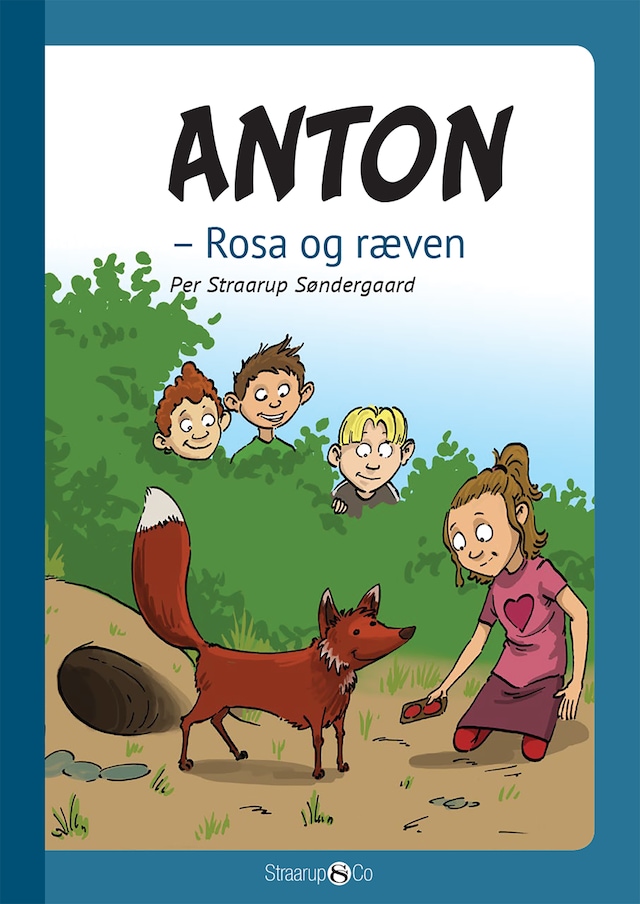 Book cover for Anton - Rosa og ræven