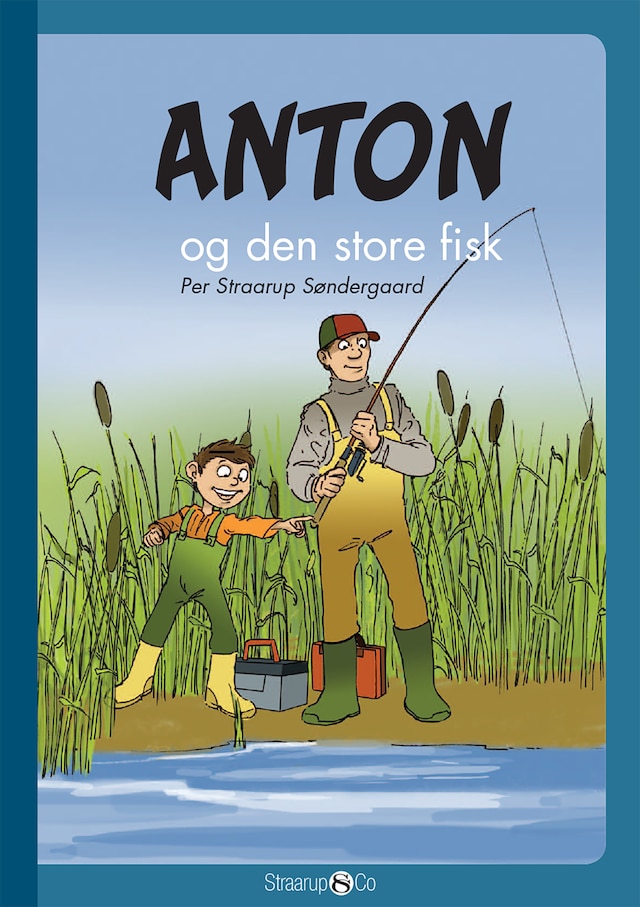 Book cover for Anton og den store fisk