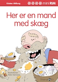 Her er en mand med skæg