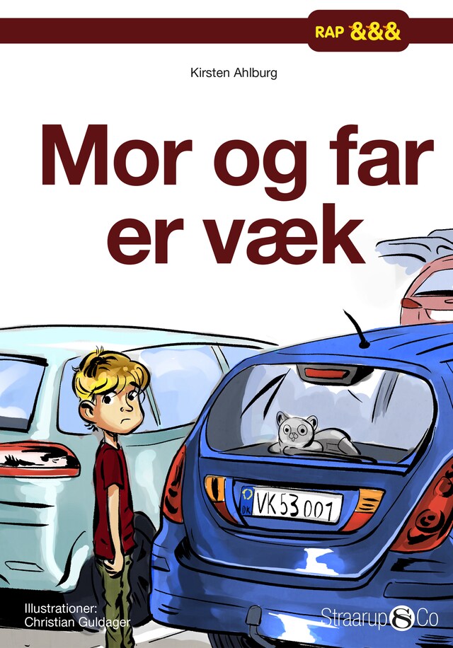 Copertina del libro per Mor og far er væk