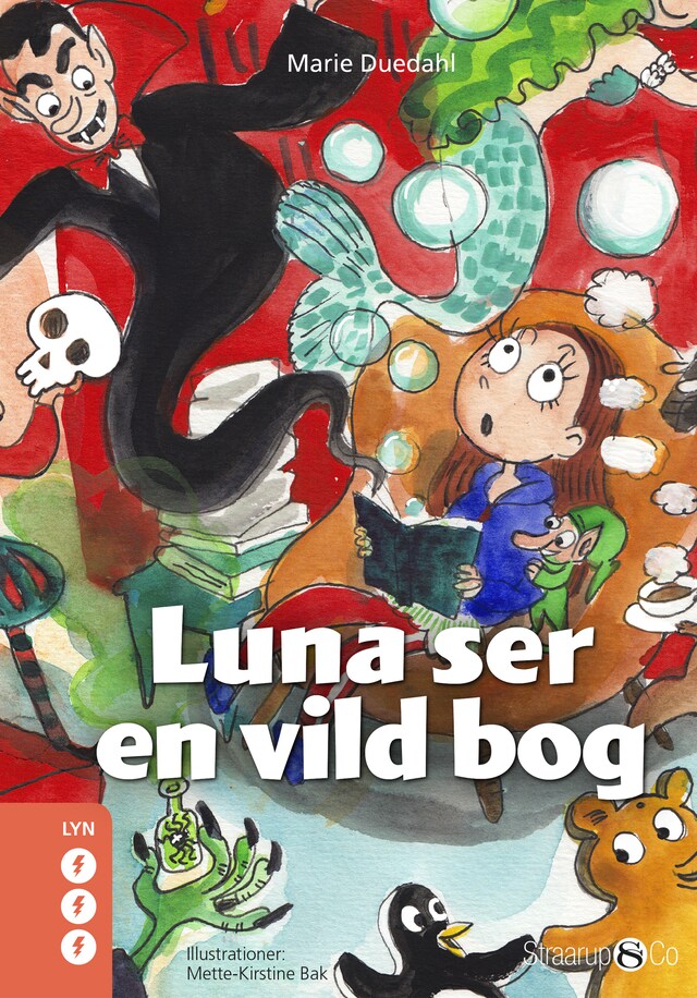 Book cover for Luna ser en vild bog