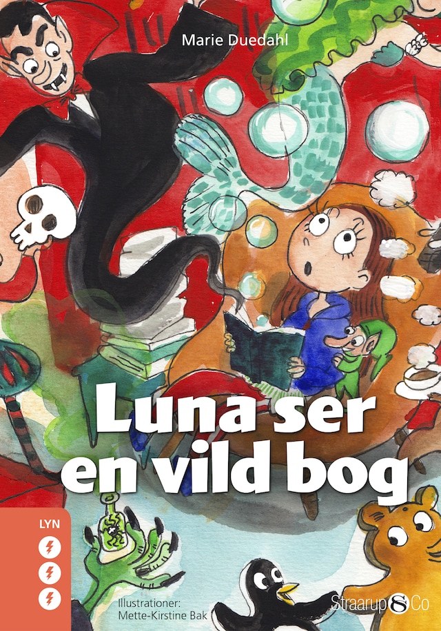 Kirjankansi teokselle Luna ser en vild bog