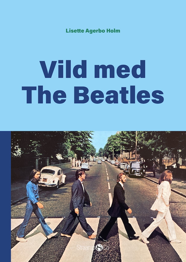 Portada de libro para Vild med The Beatles