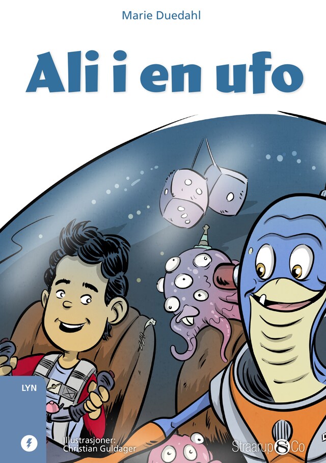 Buchcover für Ali i en ufo (norsk)