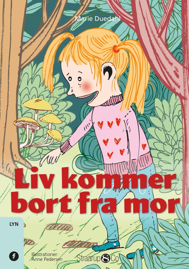 Buchcover für Liv kommer bort fra mor (norsk)