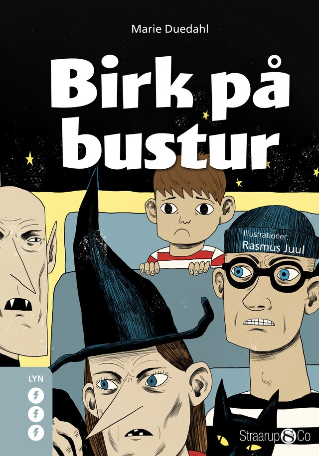 Kirjankansi teokselle Birk på bustur