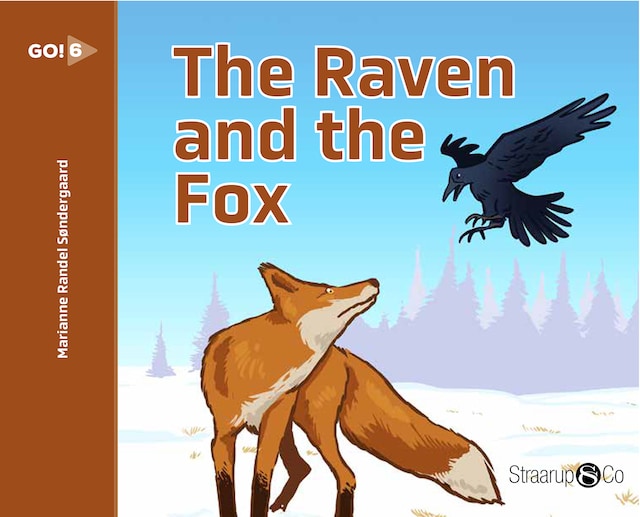 Book cover for The Raven and the Fox