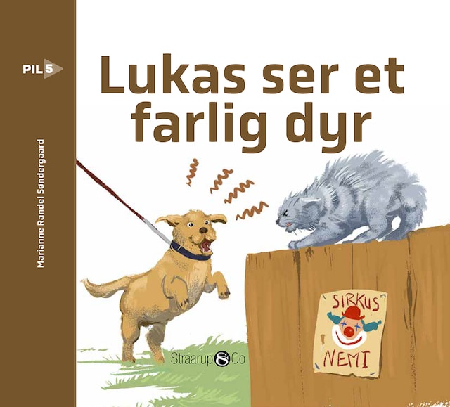 Couverture de livre pour Lukas ser et farligt dyr