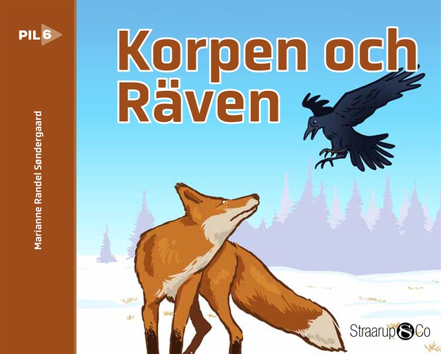 Couverture de livre pour Korpen och Räven (svensk)