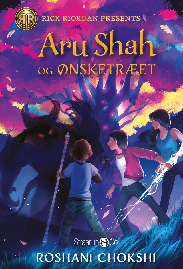 Book cover for Aru Shah og ønsketræet