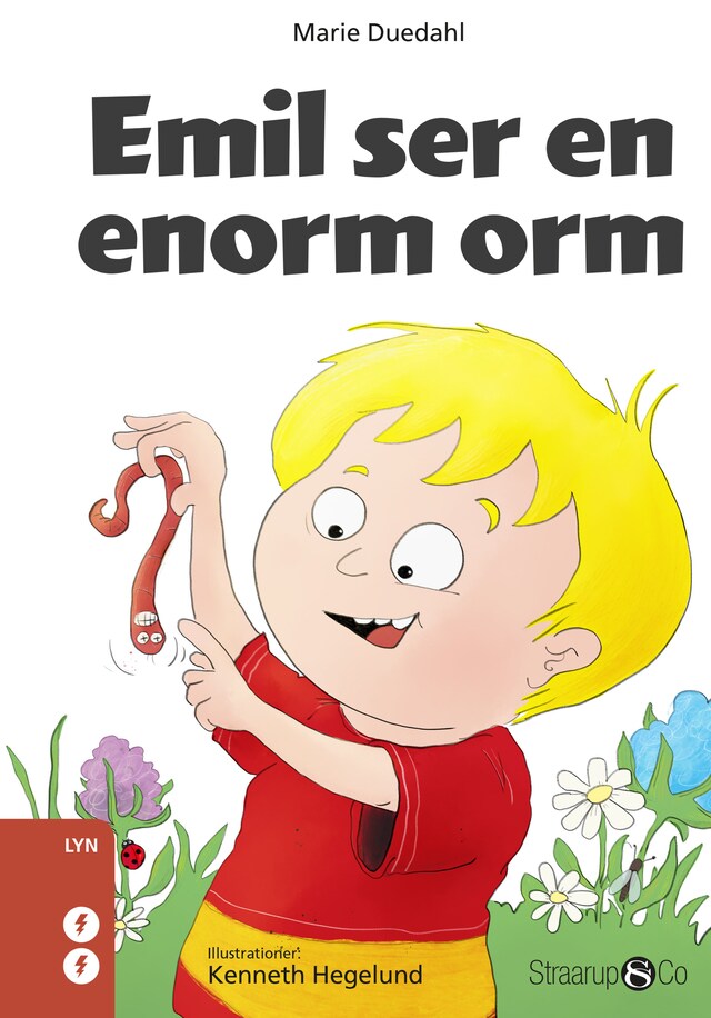 Copertina del libro per Emil ser en enorm orm