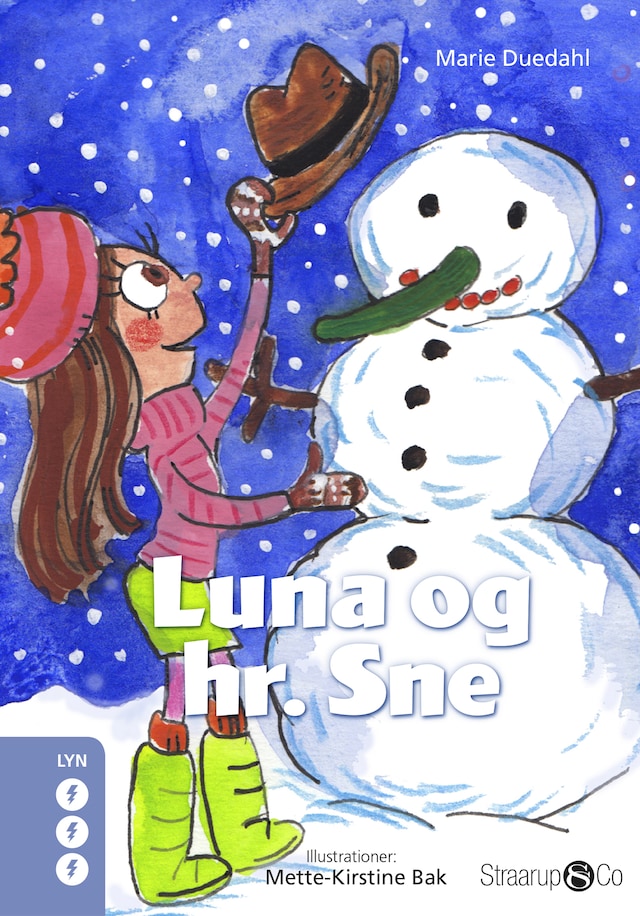 Boekomslag van Luna og hr. Sne