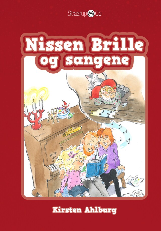 Book cover for Nissen Brille og sangene