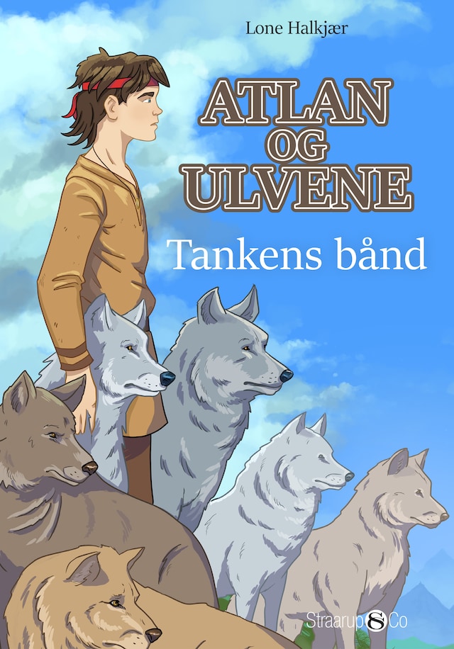 Portada de libro para Atlan og ulvene - Tankens bånd