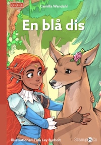 En blå dis