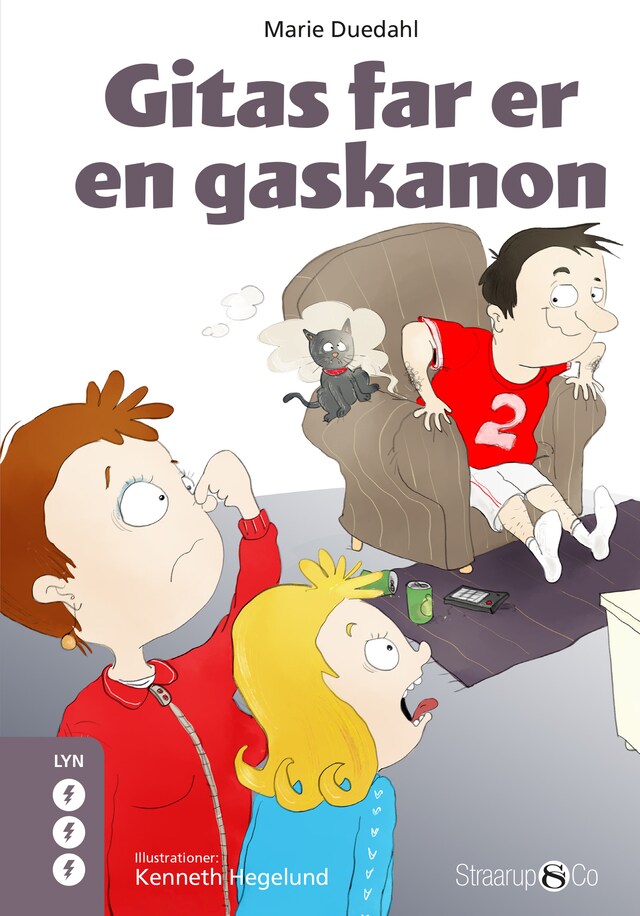 Couverture de livre pour Gitas far er en gaskanon