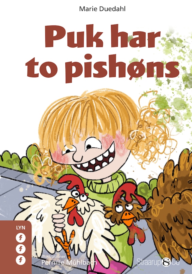 Book cover for Puk har to pishøns