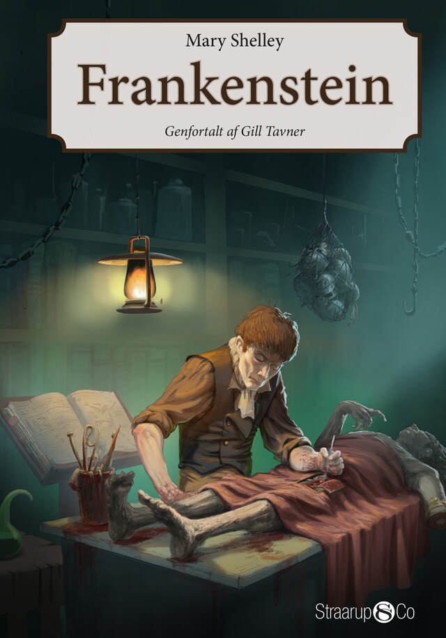 Book cover for Frankenstein