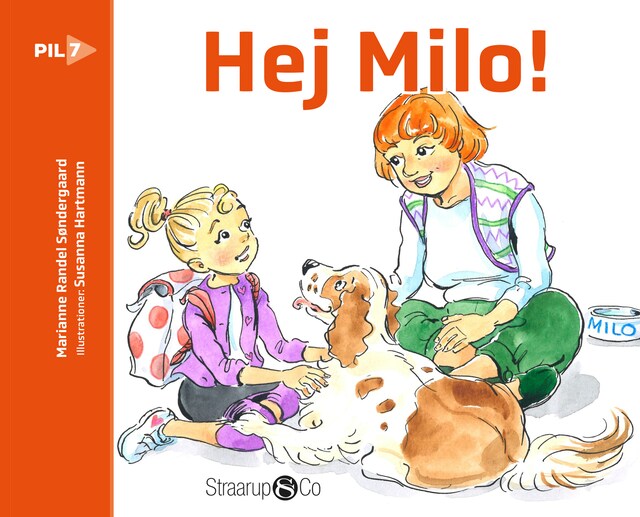 Kirjankansi teokselle Hej Milo!