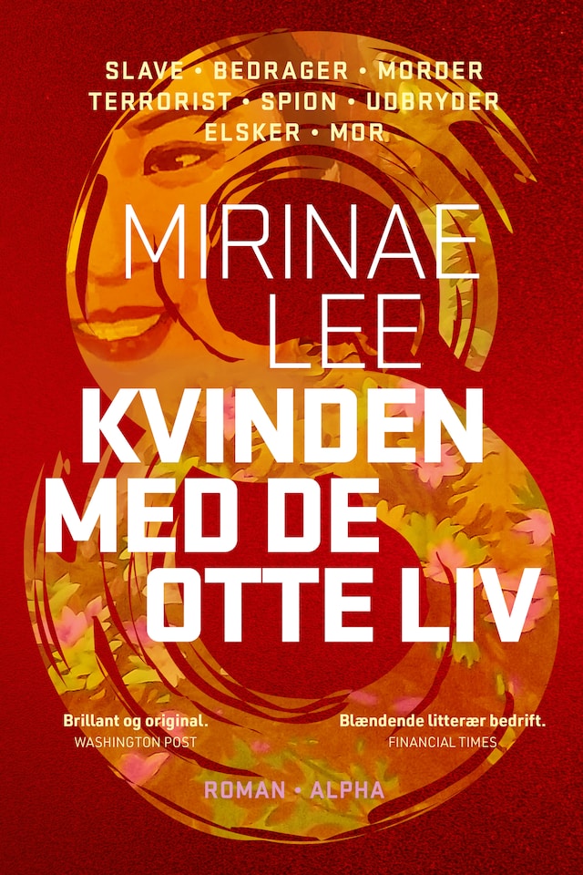 Book cover for Kvinden med de otte liv