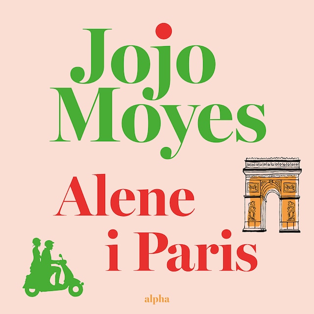 Book cover for Alene i Paris