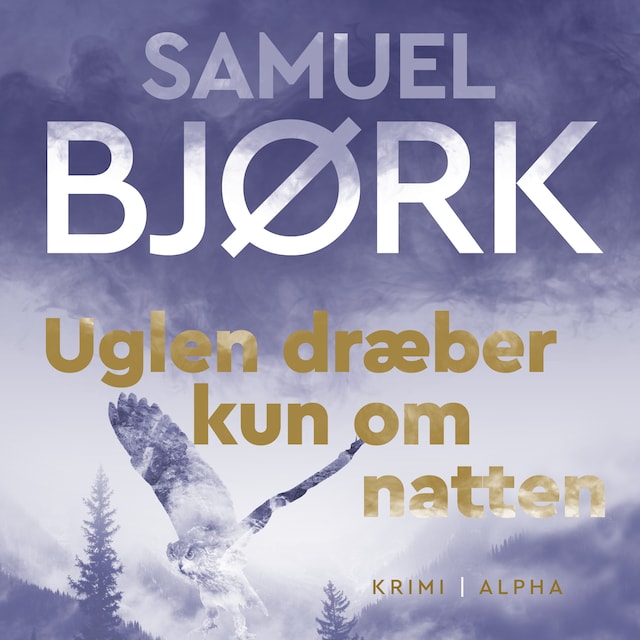 Book cover for Uglen dræber kun om natten