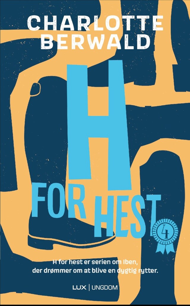 Book cover for H for hest 4