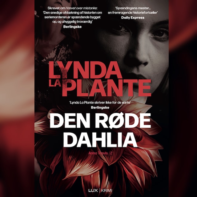 Book cover for Den røde Dahlia