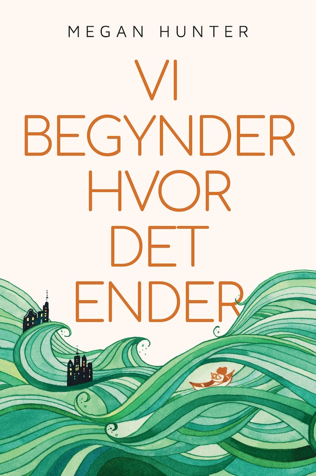 Copertina del libro per Vi begynder hvor det ender