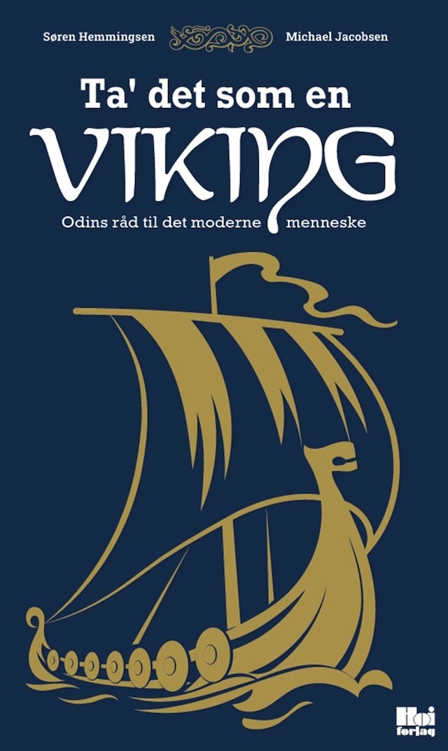 Boekomslag van Ta' det som en viking