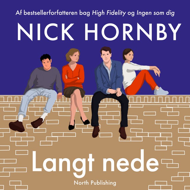 Copertina del libro per Langt nede