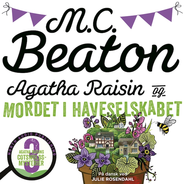 Book cover for Agatha Raisin og mordet i Haveselskabet