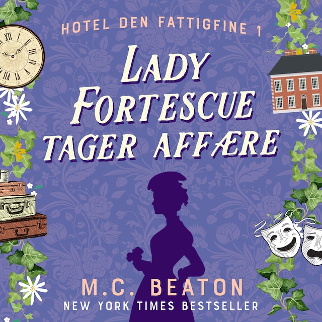 Buchcover für Lady Fortescue tager affære