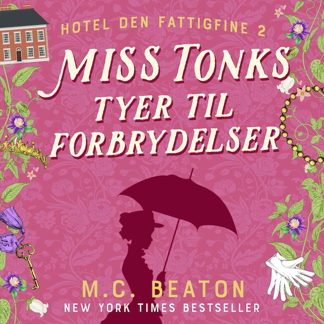 Buchcover für Miss Tonks tyer til forbrydelser