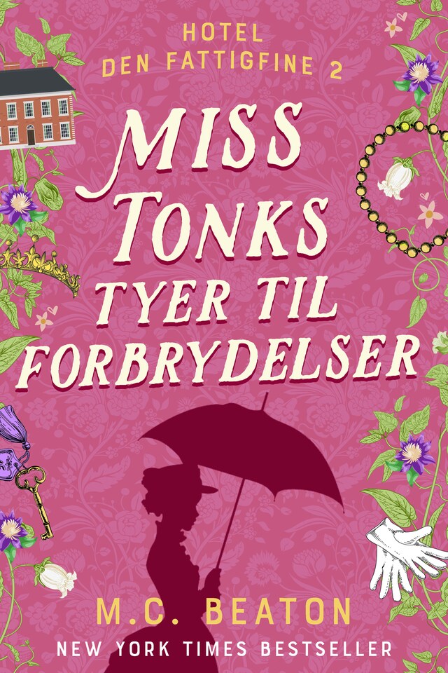 Buchcover für Miss Tonks tyer til forbrydelser