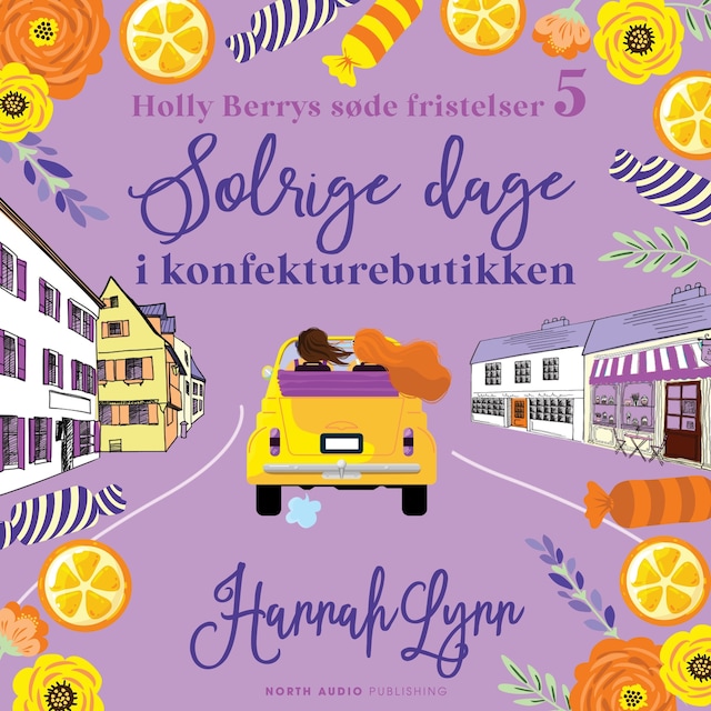 Book cover for Solrige dage i konfekturebutikken