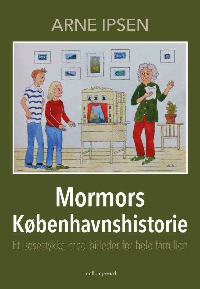 Kirjankansi teokselle Mormors Københavnshistorie