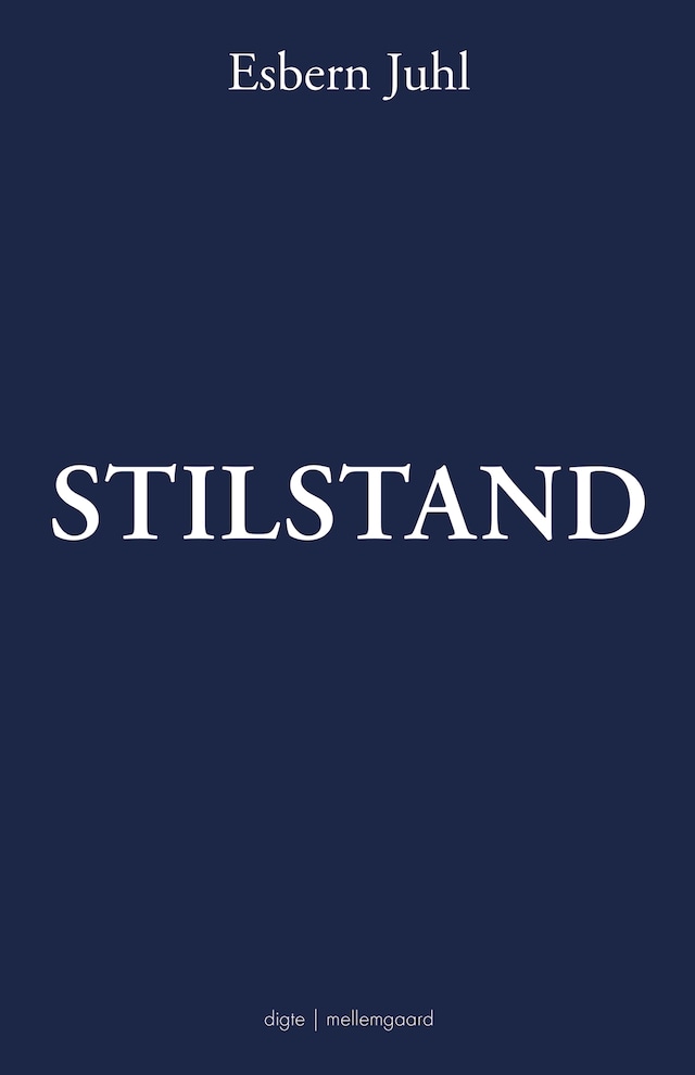 Bogomslag for Stilstand