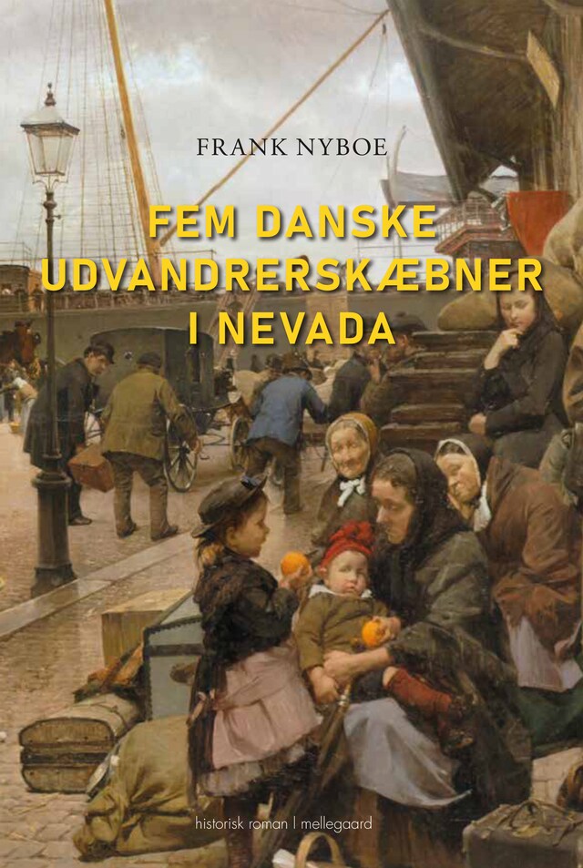 Buchcover für Fem danske udvandrerskæbner i Nevada