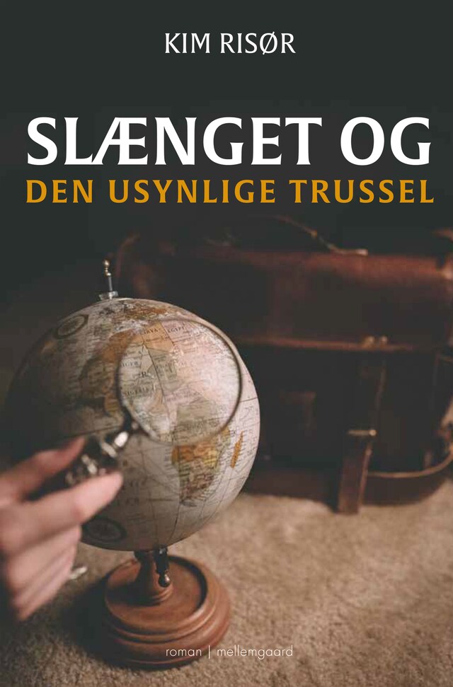 Boekomslag van Slænget og den usynlige trussel