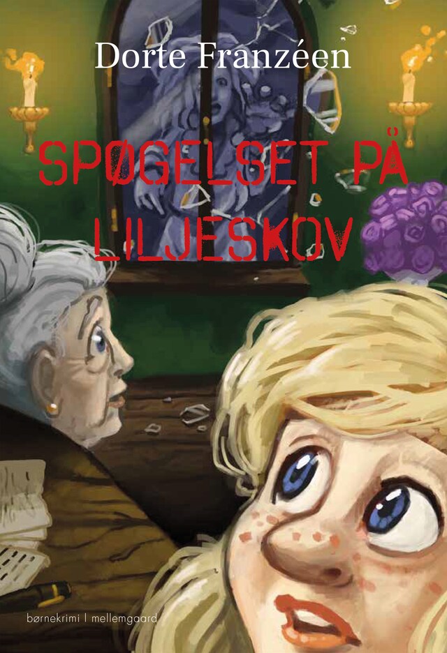 Buchcover für Spøgelset på Liljeskov