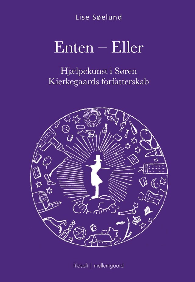 Book cover for Enten – Eller - Hjælpekunst i Søren Kierkegaards forfatterskab