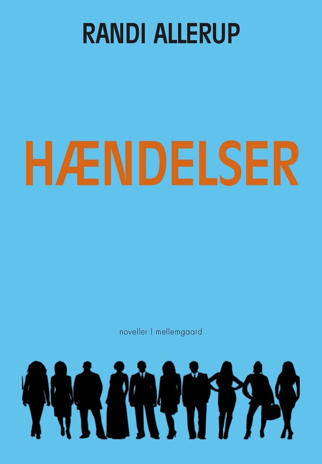 Copertina del libro per Hændelser