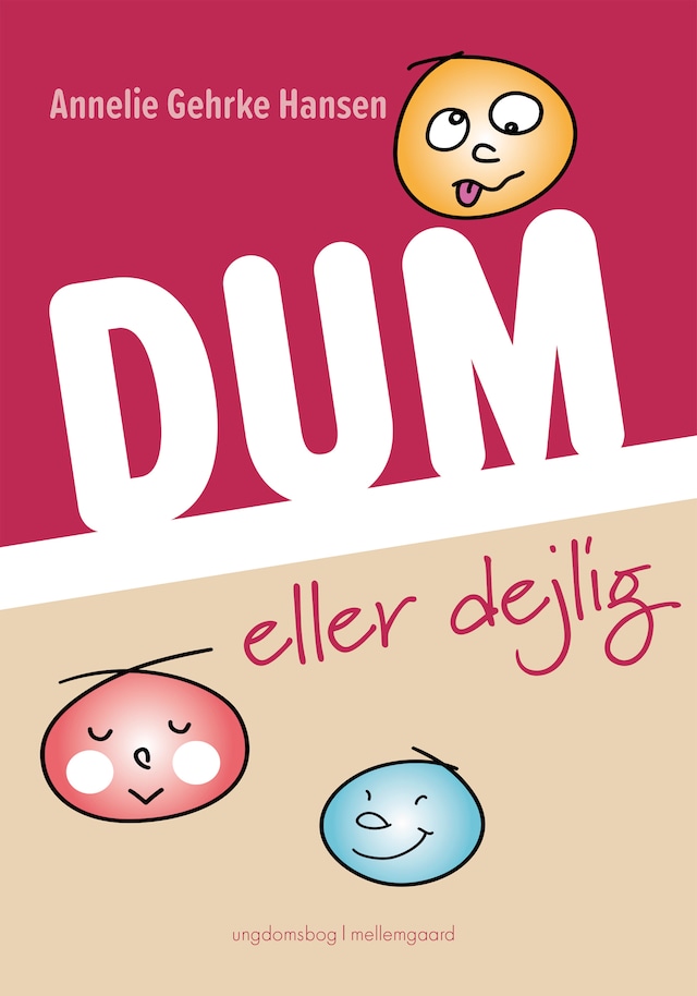 Book cover for Dum eller dejlig
