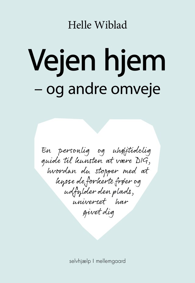 Couverture de livre pour Vejen hjem - og andre omveje