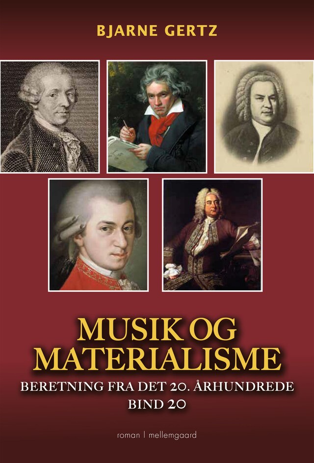 Boekomslag van Musik og materialisme